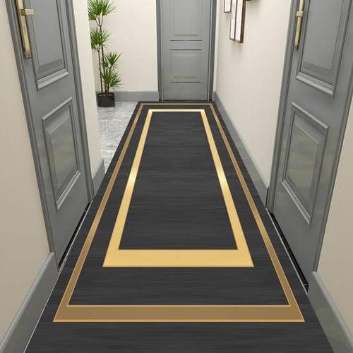 Passatoia per corridoio, 1 m, 150 cm, 2 m, 250 cm, 300 cm, 350 cm, 4 m, 450 cm, 5 m, 6 m, Tappeti extra lunghi per scale della cucina, corridoio, tappeto stretto con supporto antiscivolo ( Size : 60×5