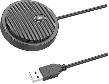 TOGEVAL 1stück Condenser Mikrofon Mit Halterung Und Kabel USB-empfindliches Mikrofon Für Gaming Und Konferenzen Für Sprachaufnahmen Inklusive Anti-spritznetz Und Stativ
