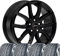 4 Winterräder Allwetter Vidron 7x18 ET 45 5x112 Schwarz mit 225/45 R18 95Y HAN Kinergy 4S 2 H750 XL FR M+S 3PMSF kompatibel mit VW T-Roc Touran Passat Golf VII Caddy Beetle