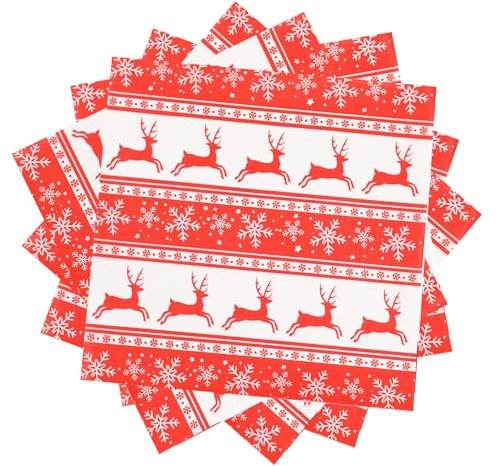 Deli Papierblätter, Einschlagpapier Lebensmittel, 100 Blatt Butterbrotpapier, Käsepapier, Brotpapier, Wachspapier Weihnachten, Sandwich Papier für Lebensmittel, Süßigkeiten, Burger, Pommes