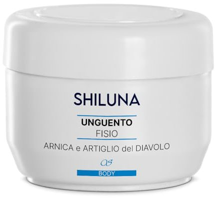 Shiluna – Unguento Fisio Arnica e Artiglio del Diavolo 250 ml – Con Canfora, Menta, Cannella e Lavanda – Ideale per Massaggi Sportivi e Professionali – Uso Fisioterapico