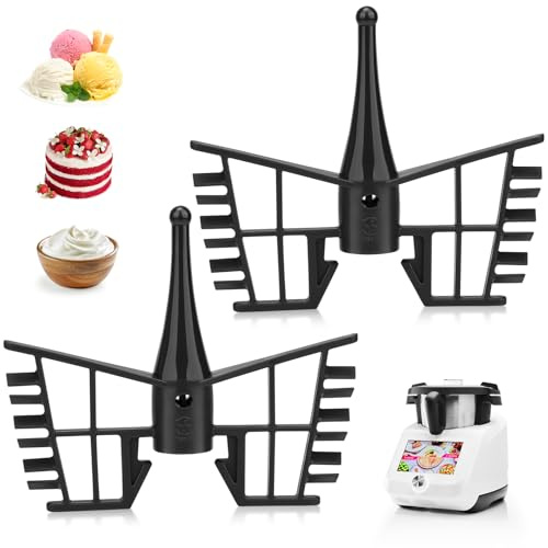 Fouet Batteur Papillon pour Monsieur Cuisine Connect/Smart LIDL Silvercrest | accessoire pour monsieur cuisine, idéal pour la préparation de desserts, crémeux, mousse, blancs d’œufs