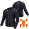 IRON JIA'S Motorradjacke Herren Schutzjacke protektorenjacke mit CE-Schutzausrüstung Vier Jahreszeiten professionelles Motocross-ATV Schwarz M