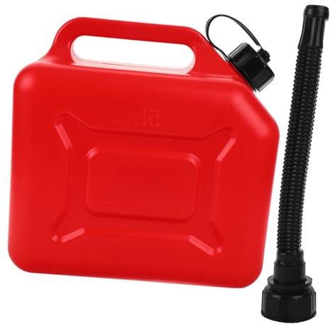 ABOOFAN Bidon Essence de Réservoir Portable pour Moto Voiture Utv et Quad avec Bec Verseur Intégré