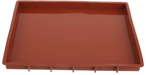 Sosoport Molde de Silicona Rectangular Reutilizable Café para Hornear Pan