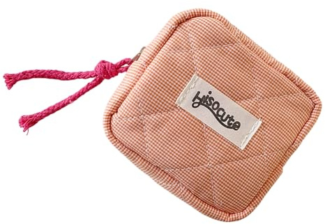 Petite trousse de maquillage pour sac à main, mini pochettes cosmétiques, pochettes de voyage pour pièces de monnaie, serviettes hygiéniques, sac de rangement pour serviettes hygiéniques, b, Beauté de