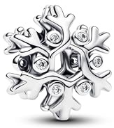 PANDORA Schneeflocke Charm 794249C01 Charm Anhänger