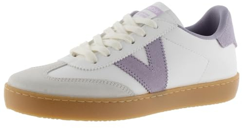 victoria Zapatillas Berlín Ciclista 1126206 | Efecto Piel & Piezas Color & Suela Caramelo para Mujer