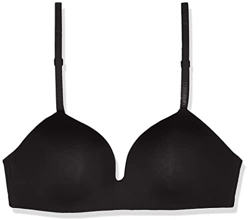 Calvin Klein Women's T-Shirt Bra, Black, 30C