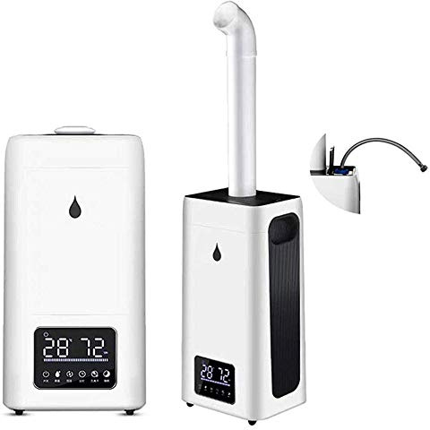 Humidificador De Aire Industrial,comercial Inteligente UltrasóNico Humidificador,23.8L De Gran Capacidad,constante Inteligente De La Humedad,control Remoto,con Tubo De Rociado Extendido De PVC
