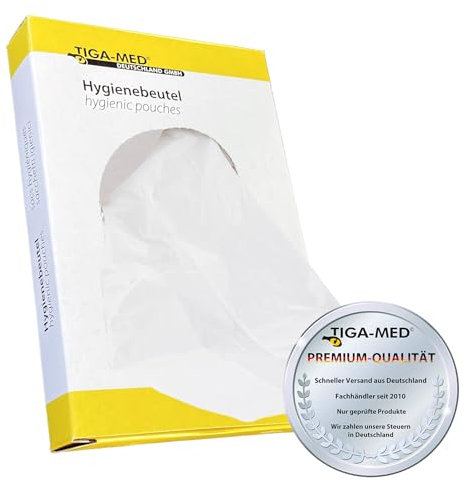 Hygienebeutel 10 Packungen zu je 30 Stück Hygienetüten für Tampons/Damenbinden/Damenhygiene/Bag PE