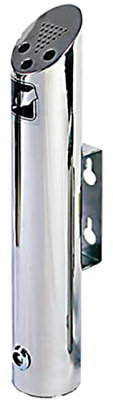 Kommerzielle Rußsäule Für Den Außenbereich, Wandmontierter Aschenbecher, Edelstahl, Zigarettenaschenbecher, Raucherhalter, Aschebehälter, Wandaschenbecher Aus Silver