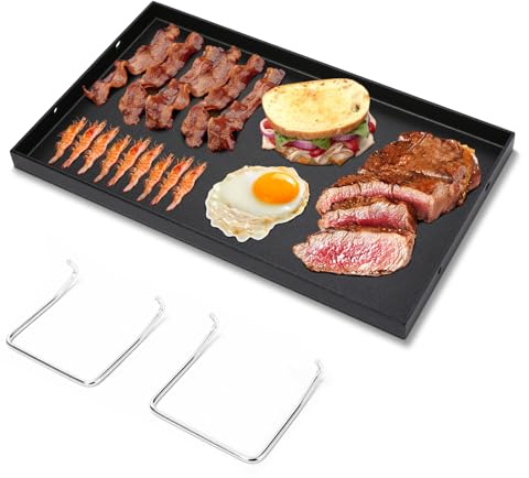 Denmay 46,8 x 27,5cm Grillplatte für Enders Urban, Urban Pro, Explorer, Explorer Pro Gasgrill, Antihaftbeschichtung Grillplatte Grill Zubehör,1 Stück