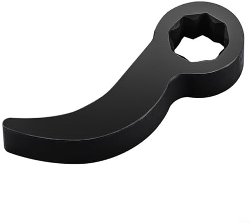 LVYXON Pry Bar Wrench Adapter 1/2 Inch Drive Crowbar Head for Half Shaft Removal Car Repairing Tools Metal Black 14mm Fit Breaker Bar Ratchet Compatibility