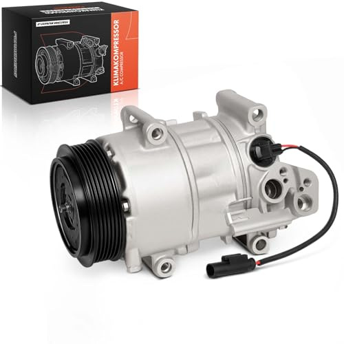 Frankberg Compressore per aria condizionata con frizione, benzina | Compatibile con: Classe B W245, Classe A W169