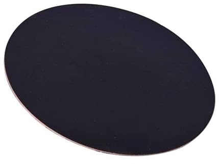 EliteKoopers Round 8 Black Cake Board 2mm Thick Cake Display MDF Hardboard Circle Base Plate (1)