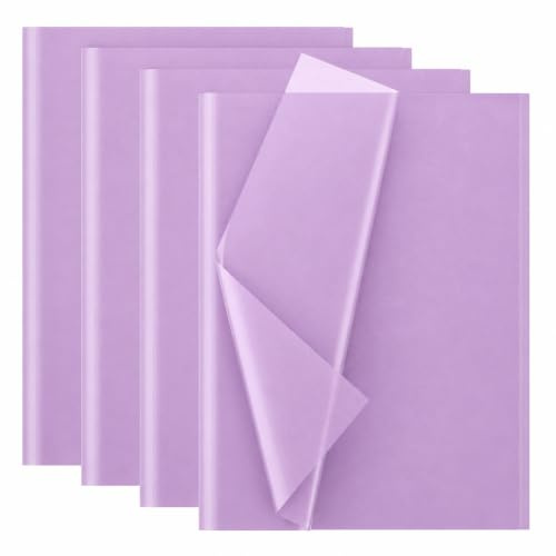 Artmaxx Carta velina lilla chiaro, 50 x 70 cm, 30 fogli, carta velina di qualità per artigianato, confezioni regalo, progetti fai da te, ideale per decorazioni per feste, arte e artigianato con la