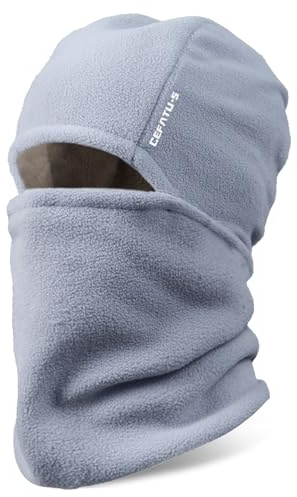 TAGVO Winter Sturmhaube Kapuzen-Fleece-Mütze für Herren Damen Halswärmer Winddicht Thermisch Ski Radfahren Wandern