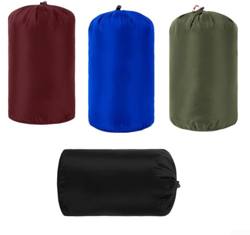 Ultraleichte Packsäcke mit Kordelzug, praktische Kompressionsbeutel für Outdoor-Abenteuer (Set3, 8 l)