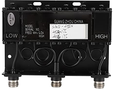 FILFEEL 10W UHF 6 Cavity Duplexer for Reliable Repeater with N Connector for Enhanced Quality