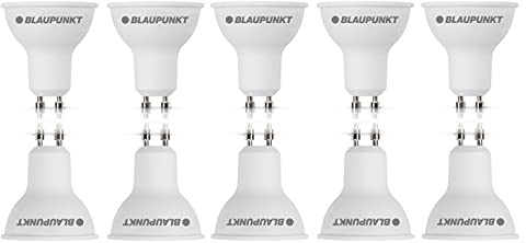 Blaupunkt Ampoule LED GU10 – Spot – Éclairages pour Pièces – 5W – Remplacement de 50W – Blanc Naturel 4000K – 475 lumens – Lampe Économe en Énergie et en Coûts – Lot de 10