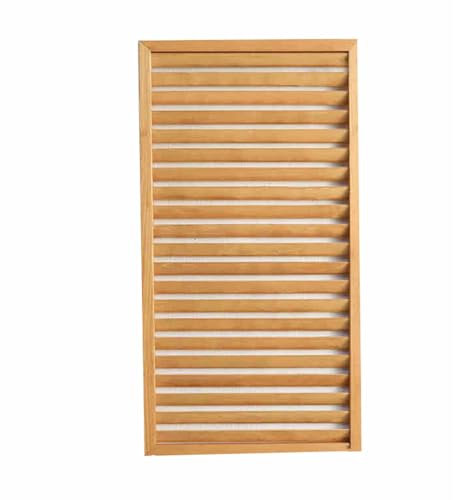 CQCCQ Sichtschutzzaun for den Garten, tragbarer Raumteiler, Stützrahmen for Pflanzen im Freien, dekorative Platte, for Hinterhof, Terrasse, Rasen(30x120cm)