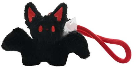 Yidueace Plush Toy - Black Plush Toy, Cute Soft Doll Backpack Pendant Charm for Children Girls Teenagers Students Women