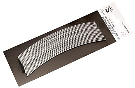 Sintoms Bunddraht Set für Moderne Fender Strat Tele USA Les Paul PRS Gitarre,2,3mm Medium Größe Edelstahl