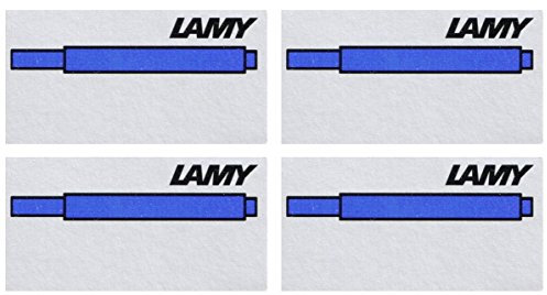 Lamy T10 Tintenpatronen blau (4 Päckchen mit je 5 Patronen)