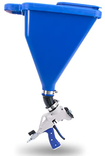 MARSHALLTOWN Sharpshooter 2.1 Texture Sprayer, 2-Gallon Hopper, Soft Grip Trigger, Easily Adjustable, 45 Degree Angle Adapter, Made in the USA, SS21