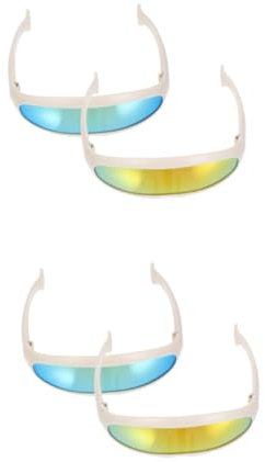 Angoily 4stücke Katzen-Sonnenbrillen Mit Windschutz Winddichte Pet Goggles Für Reisen Und Skifahren Leicht Und Bequem Für Ihre Katze Im Freien
