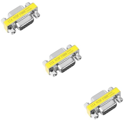 jojofuny 30stücke Female Zu Female Adapter Pin Coupler Für Verlängerung Und Leicht Für Büro Zuhause Schule Hochwertige Signalübertragung Verlust