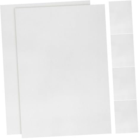 DIYEAH 6stücke Teiliges Transparentes Halbtransparentes Schrumpfkunst-bastelset Leuchtende Wärmeschrumpffolie Für DIY-nachtschmuck Flexible Kunststoffplatten Leicht Zuschneidbar Und Polie