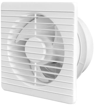 Extractor de Aire Extractor de Aire for Cocina y baño, Pared, Potente silencioso, 25 x cm Ventilador de Piso