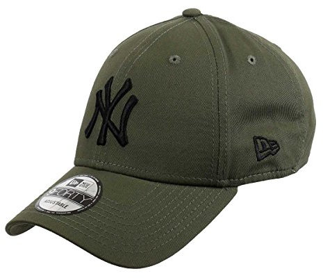 New Era New York Yankees 9forty Adjustables Cap League Essential Olive - One-Size