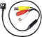 Vetrineinrete® Micro camera obiettivo a vite AHD 1.3 mp 720p a colori cablata videosorveglianza telecamera nascosta full hd microcamera piccola occultabile pinhole spy 202D per interni C41