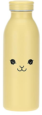 Thun - Bottiglia Termica Joy - Linea Teddy Friends - Persona, Accessori - Acciaio Inossidabile, Guarnizione in Silicone - Ø 6,8 cm; 17 h cm