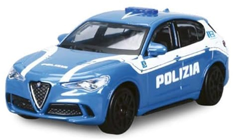 Bburago 18-01458 (28-21086) Alfa Romeo Stelvio Polizia - Scala 1:24