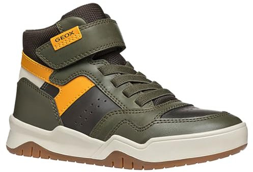 Geox J Perth Boy F Sneaker, grün, 31 EU