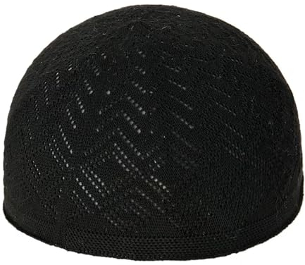 Yerozhui Türkische Muslimische Kufi-Hüte Für Männer - Premium Qualität Taqiya, Takke, Peci, Islamische Mützen Für Ramadan & Eid - Traditionelle Gebetsmützen,gebetsmütze Islam Herren,Standart-Größe