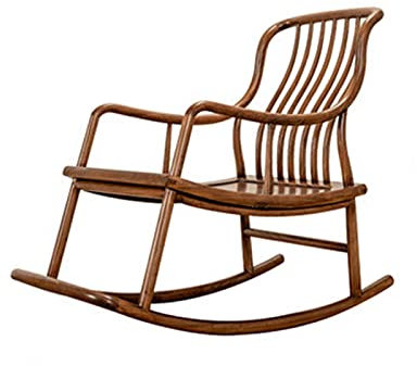 GAROEN Schaukelstühle Schaukelstuhl Erwachsener Heim Lazy Lounge Chair Freizeitbalkon Älterer Schlafstuhl Siesta Chair