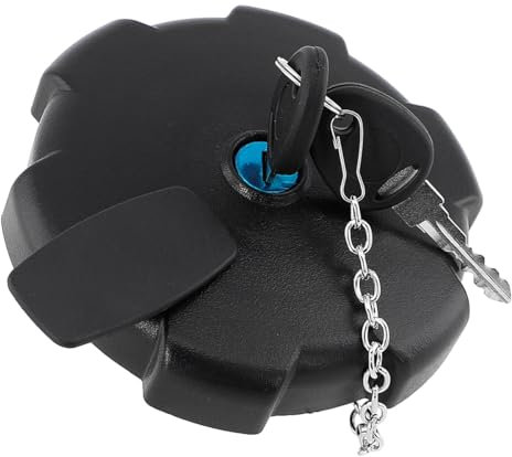 Tiardey Tappo Serbatoio Carburante con Serratura Tappo Serbatoio Anti-Perdita per Man TGA TGX TGS Actros Atego 80 mm