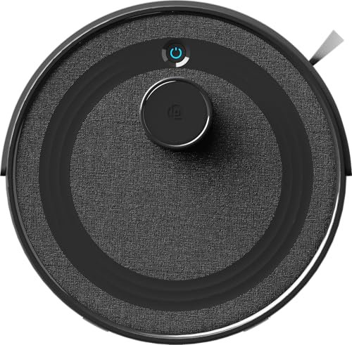 LEFANT M2 Robot Aspirador y Fregasuelos, 6000Pa, 140min, Navegación dToF, Mapeo 3 Pisos, Evitación Mejorada PSD, Limpieza Personalizada, WiFi/App/Alexa, Negro