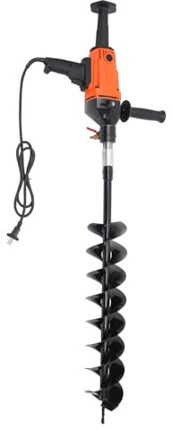 Fridgestea Trapano elettrico, trapano da giardino, 1900 W, 120 mm, lunghezza del trapano 800 mm, 1000 giri/min