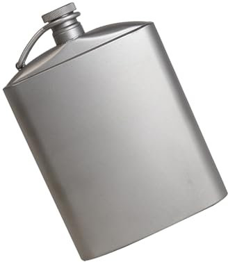 TOWARDSNAN Tasse à eau, flasque portable 260 ml/200 ml avec bouchons à vis, bouteille de vin portable pour le camping et les aventures en plein air