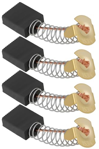 The Lord of the Tools Lot de 4 Balais de Charbon pour Moteur 16 X 13 X 6 Mm pour Perceuse Scie Et Outils électriques