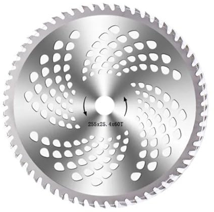 Lame de Tondeuse à Gazon A Word, tête en Alliage, Lame de scie Circulaire 40 Dents, 60 Dents, 80 Dents, Accessoires de Jardin, débroussailleuse Universelle(40T 10Inch)