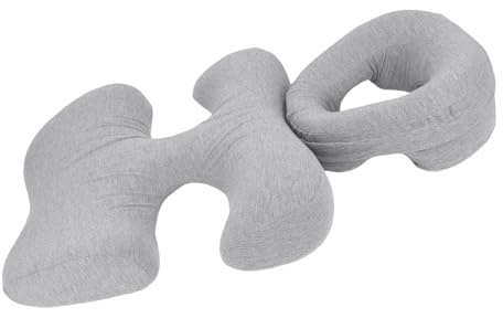 Generic Almohada Boca Abajo, Almohada para Dormir con Espuma Viscoelástica para el Estómago, Funda Extraíble y Lavable con Función de Masaje, Ideal para Recuperación Posquirúrgica y Uso en Viajes