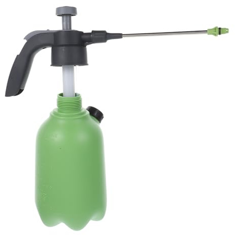 OSALADI Flacone Spray Nebulizzatore da Giardino 2l Ricaricabile e Portatile con Ugello lungo Antiscippo per Annaffiare Piante in Vaso da Interno, Borraccia Spray Leggero e Colore Casuale