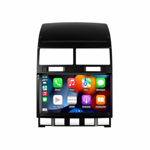 Carplay-Skärm för Volkswagen Touareg GP 2002-2010 Röststyrning, Gps-Navigering, Med Kamera, Dashcam, Wifi, Bluetooth Bilradio Stereo Gps Navi, 8 Kärna 6G＋128G